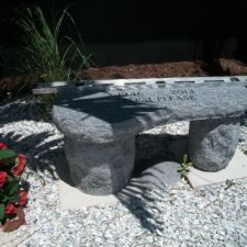 Memorial and Cremation Benches | FloridaMonument.com