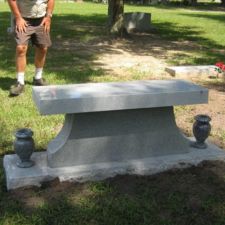 Memorial and Cremation Benches | FloridaMonument.com